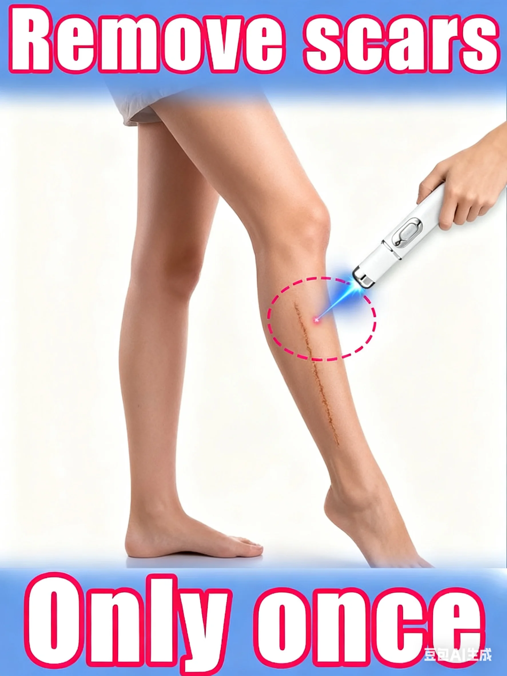 

Blue light laser pen The latest scar removal technology, remove scars in short time