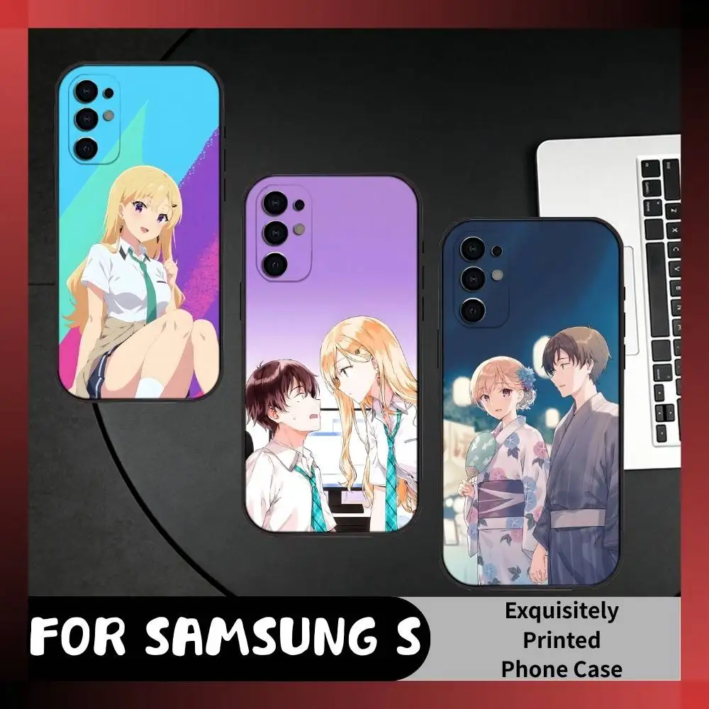 

Yuuta Days with My S-Step-sister Saki Phone Case For Samsung S25,S24,S21,S22,S23,S20,Ultra,S26,Plus,Fe,Note,5G Black Cover
