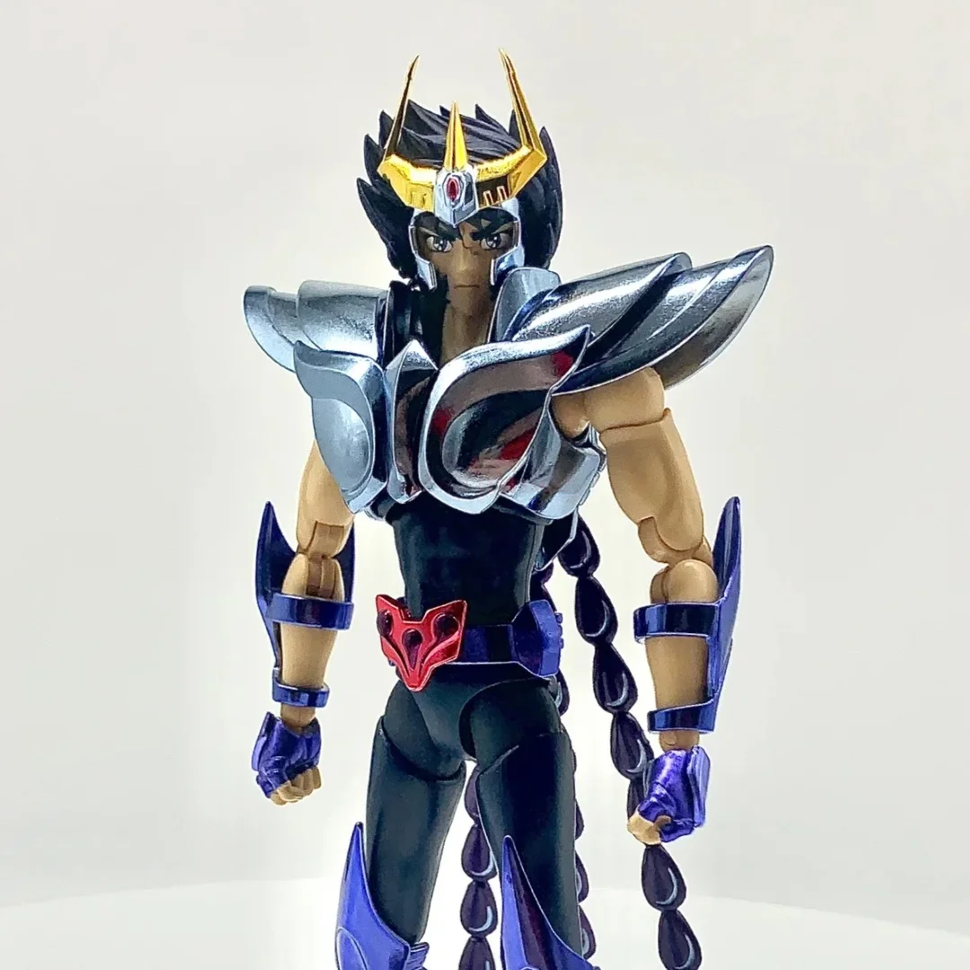 

Genuine 17cm Bandai Saint Seiya Action Figure Cloth Myth Ex Bronze Phoenix Ikki Revival Version Collect Anime Model Kid Toy