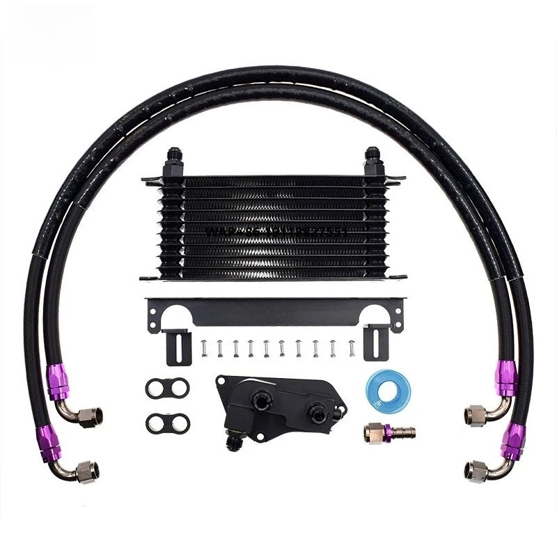 

For N20 N26 N51 N52 N53 N54 N55 Engine Oil Cooling Kit 80-90 Degrees Car Thermostat Engine Oil Cooler Kit