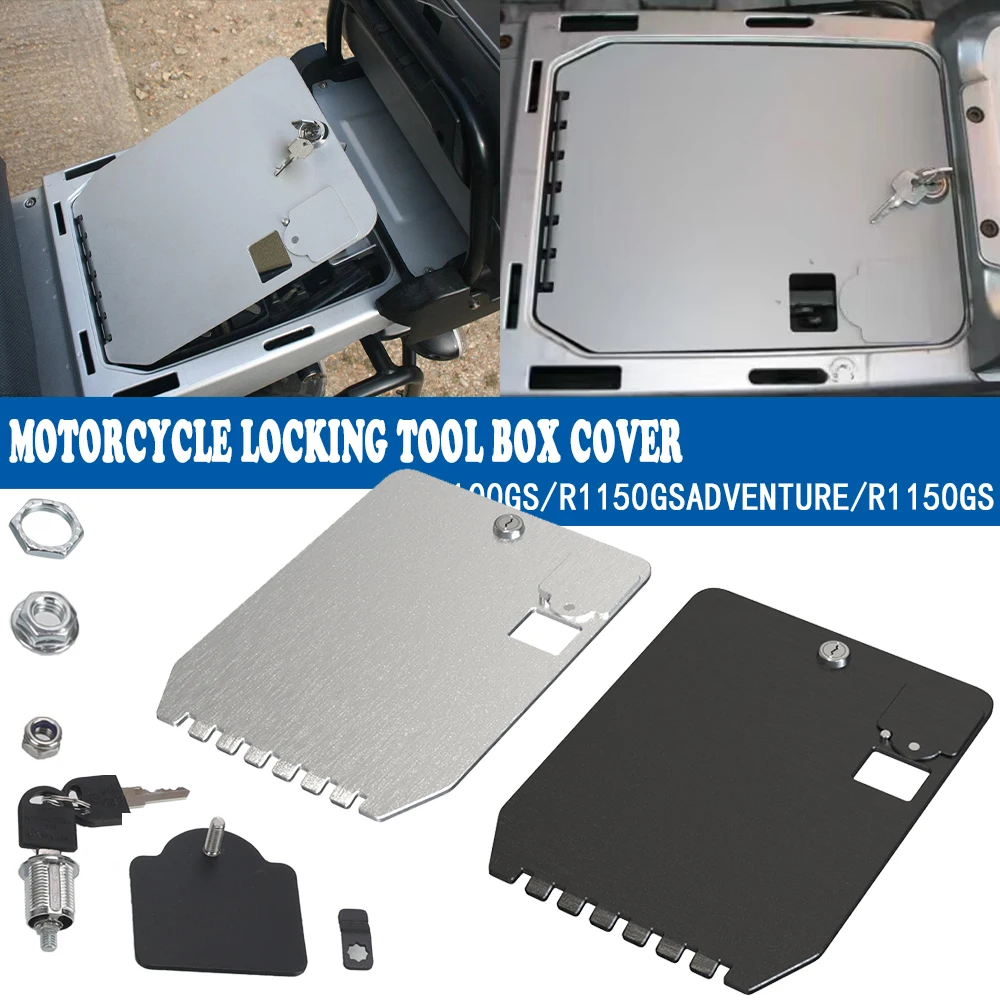 

FOR BMW R1100GS Motorcycle 1994-1999 R1150GS ADVENTURE R 1150 GS 1994 1995 1996 1997 1998 1999 2000-2004 Locking Tool Box Cover