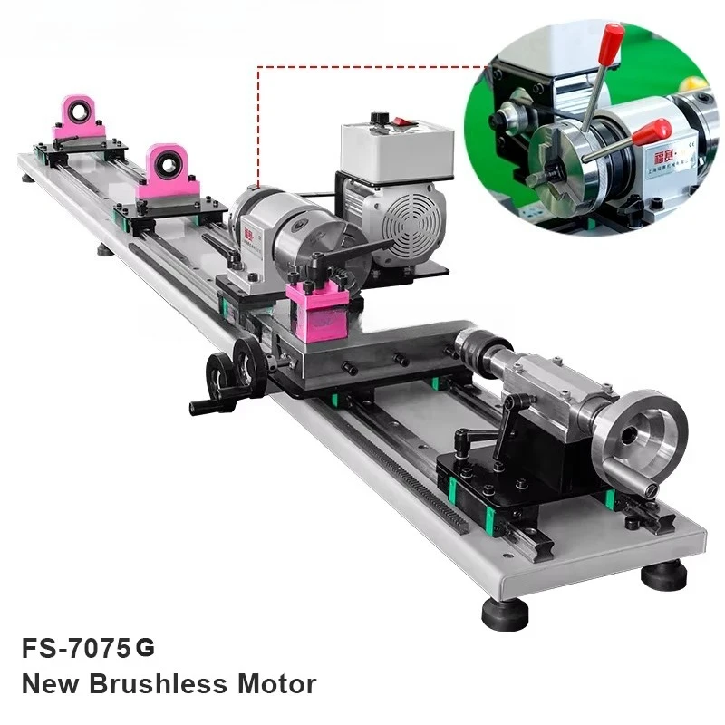Po ol Cue Lathe New Variable Speed CE Certification  Upgraded Billiard Cue Snooker Pool Cue Repairing Lathe Machine for Workshop
