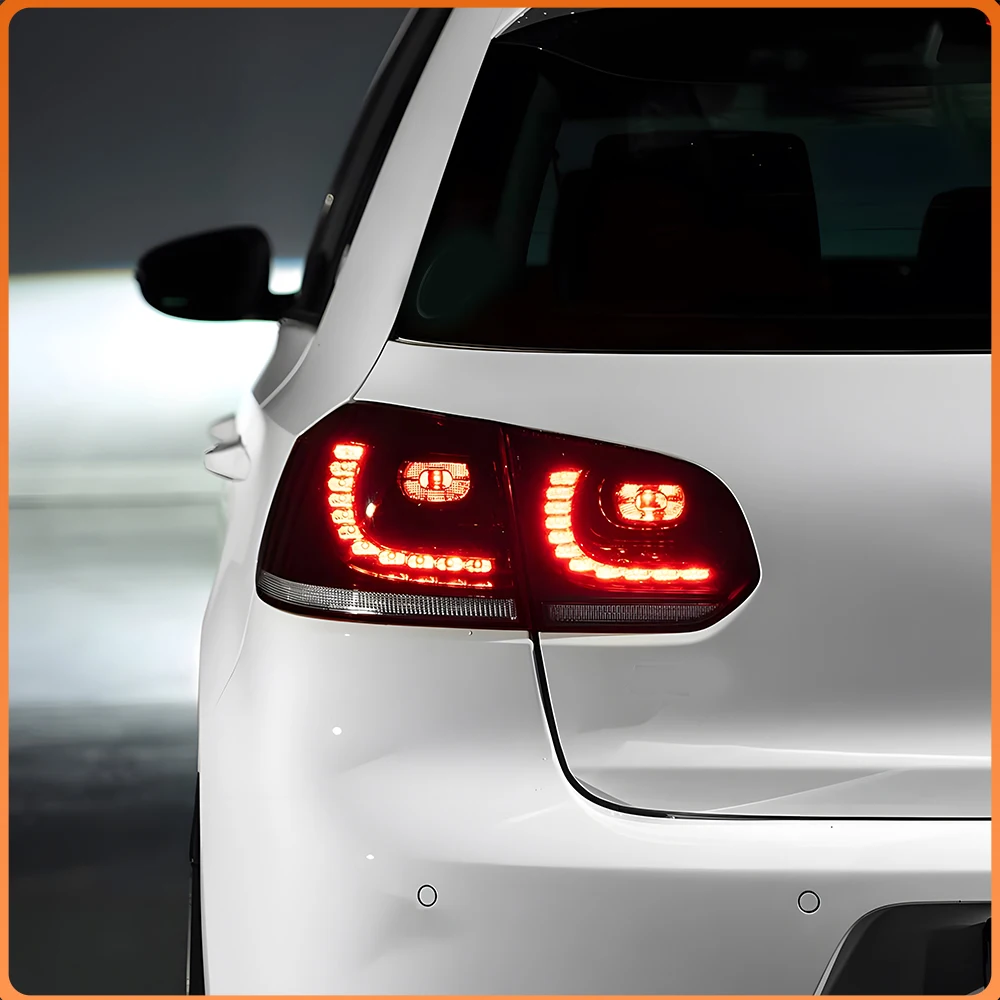 

Plug and Play LED Taillights Assembly for VW Golf 6 MK6 2009-2012 High Quality Auto Rear Back Lamps Upgrade Car Tool Accessories
