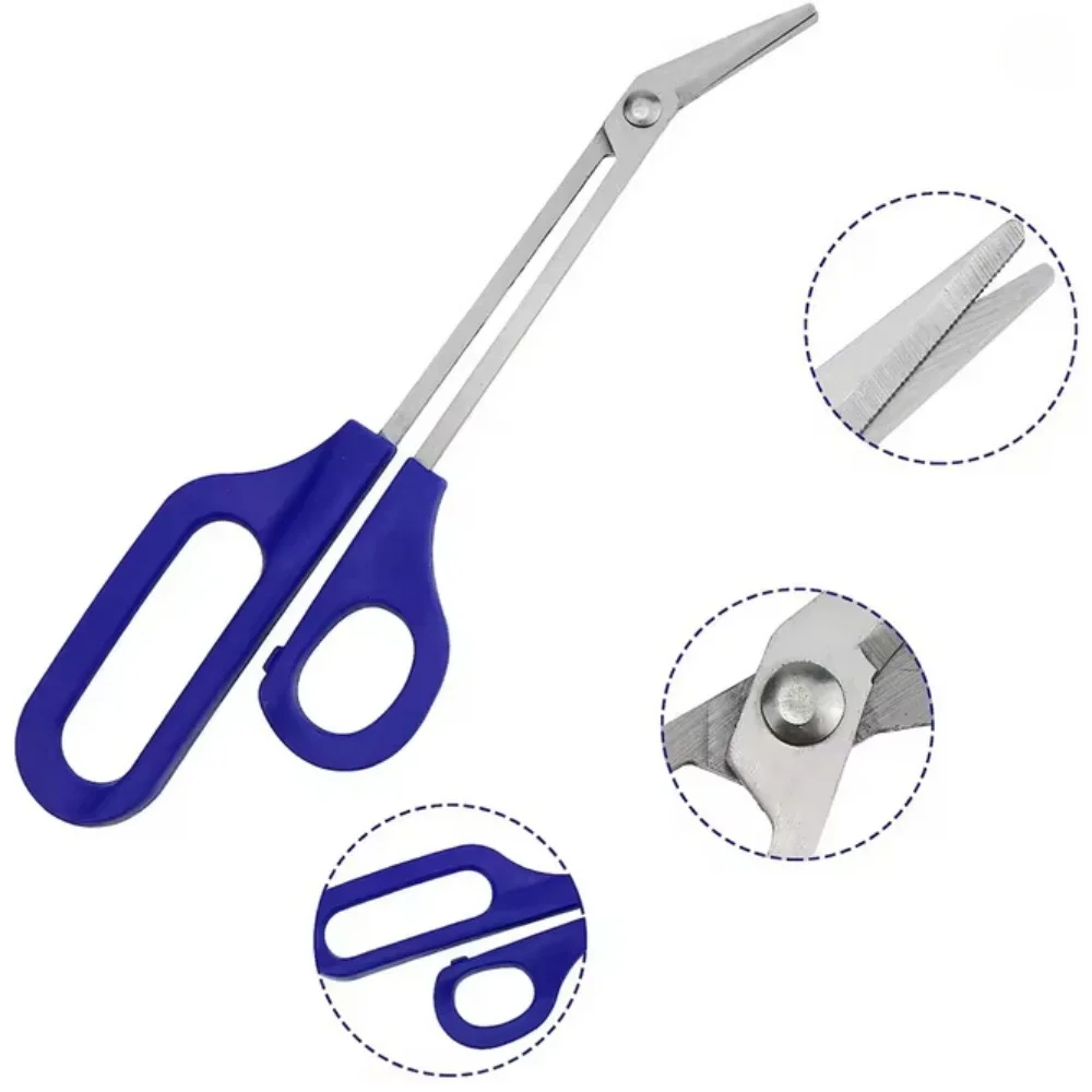 1PC Forbici per pedicure Strumenti per la cura con estensione curva 21 cm Taglierina Clipper Manico lungo Rimozione della pelle morta dura e spessa