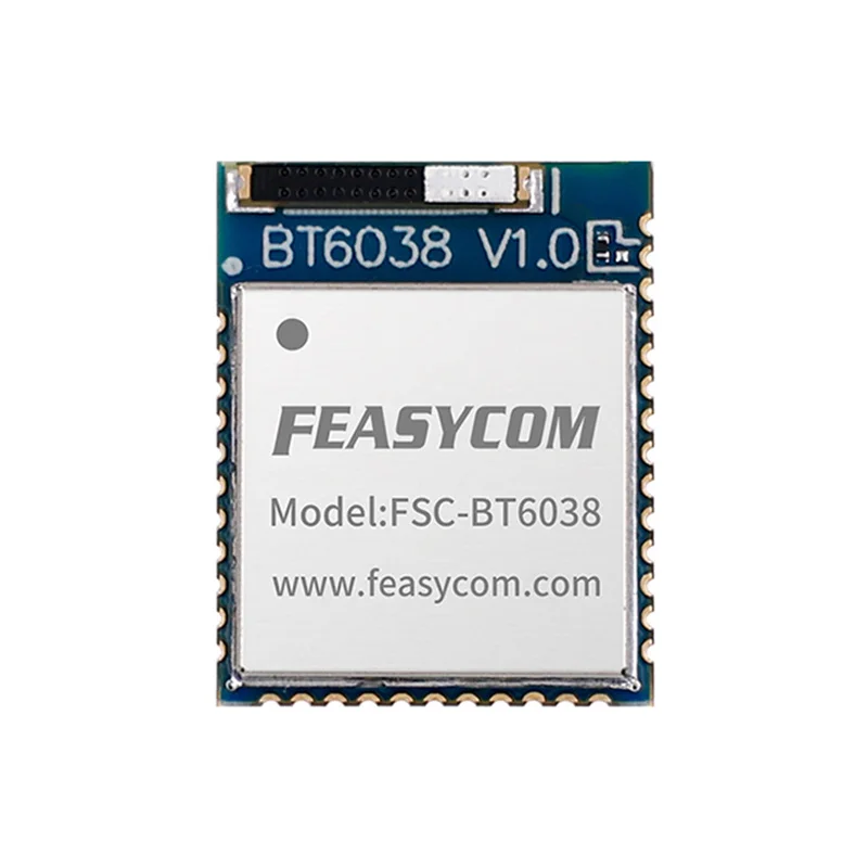 Feasycom FSC-BT6038A Qualcomm QCC3086 Master Transmitter Auracast Bluetooth 5.4 Low Energy Dual-Mode aptX LE Audio Module