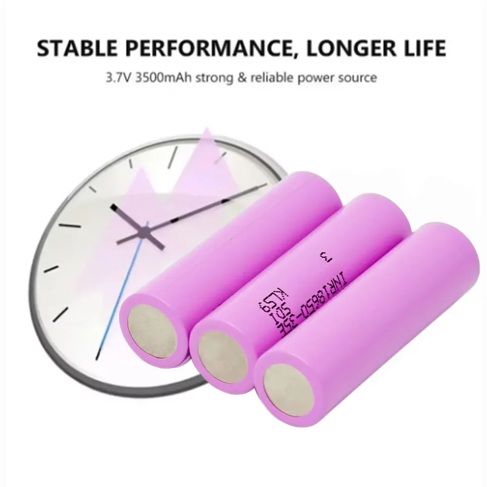 VariCore Original 18650 35E 3,7 V 3500 mAh Max. 13 A Entladungsleistungsbatterie für mobile Stromversorgung, Taschenlampenbatterien – Detail 5