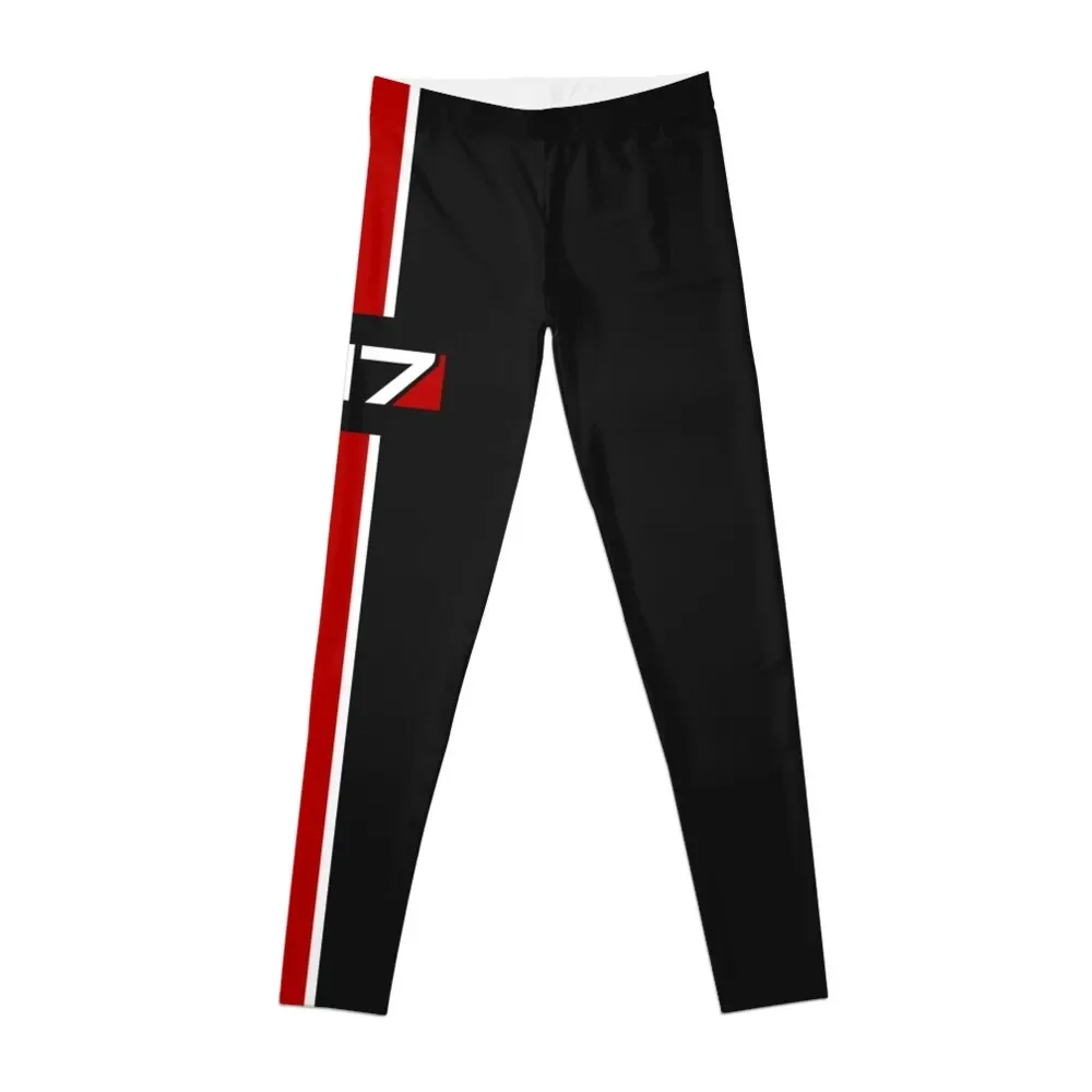 N7 emblem, Mass Effect Leggings active wear for fitness gym's sportswear Womens Leggings