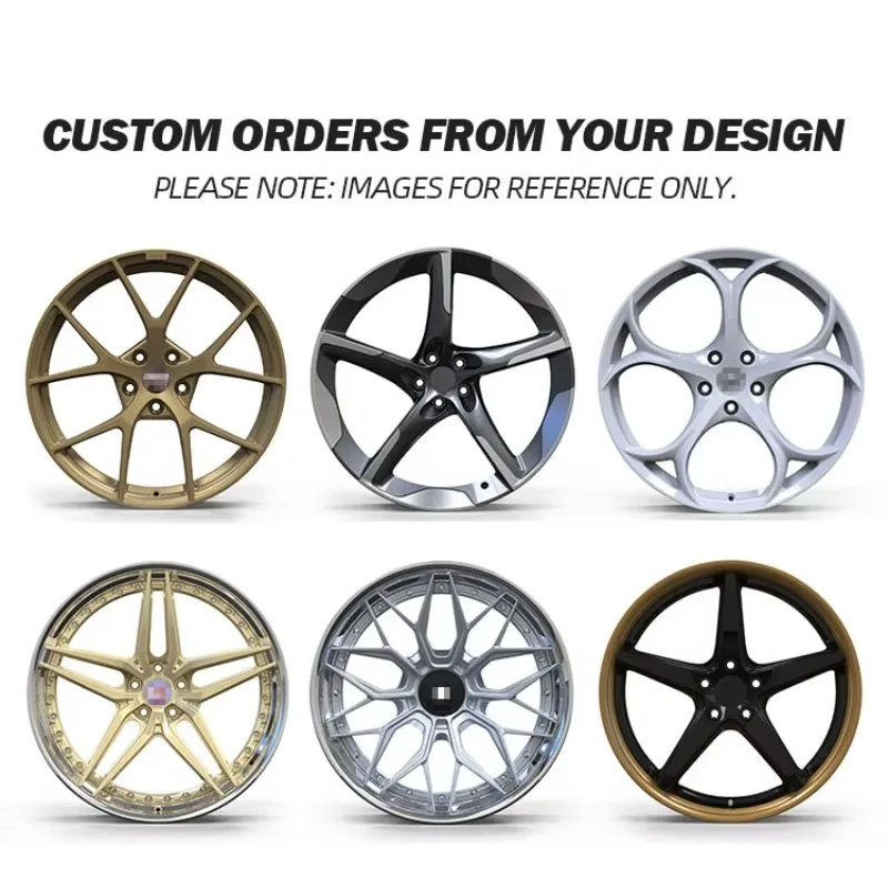 Durable Aluminum Alloy Wheel Rims Elegant Exterior Modification Parts