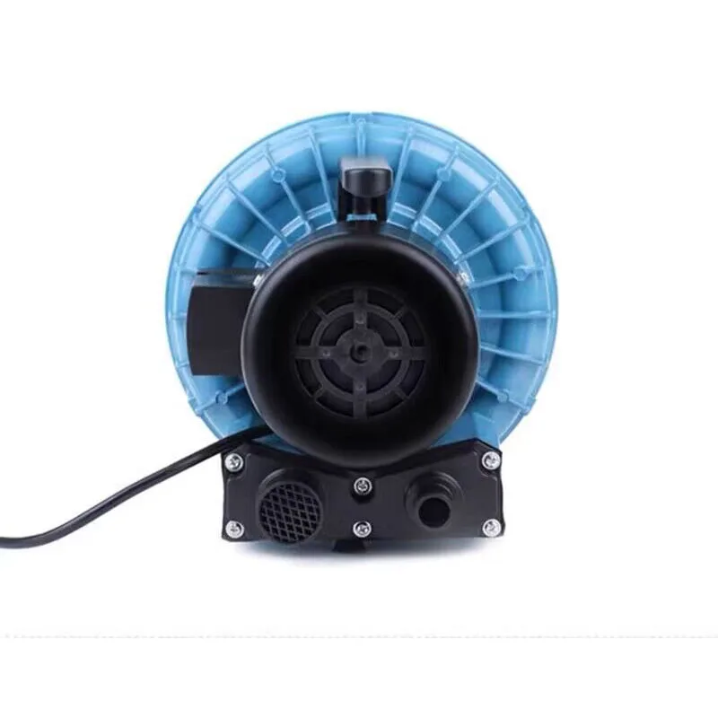 120W Seafood Pool Blower Oxygen Pump Air Pump High-Power Hair Dryer Fish Pond Aquarium Special Oxygen Pump Centrifugal Turbine