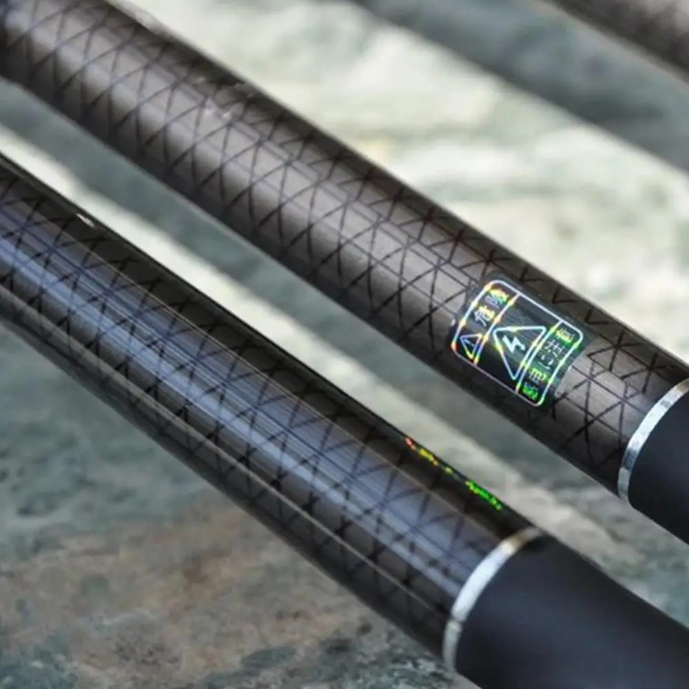 2.7/3.6/4.5/5.4/6.3m Carbon Telescopic Spinning Sea Fishing Rod Pole Fish Tackle