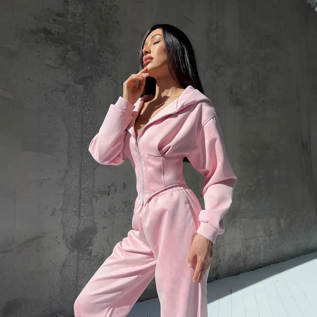 2026 シンクロナイズドセット、マッチングトラックジャケット＆パンツ、統一された周波数、調和のとれたリズム