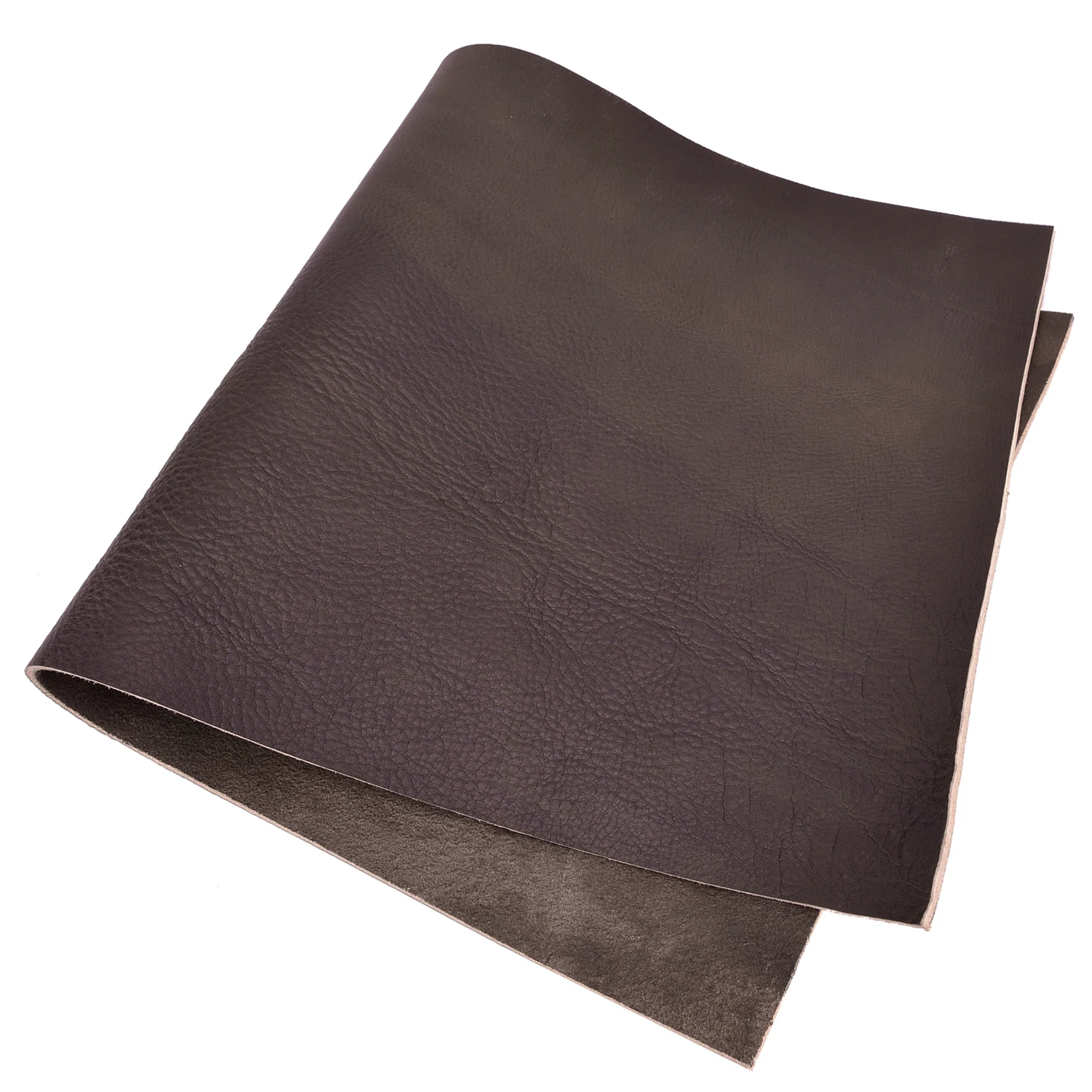 Genuine Leather Cowhide Tooling Sheet Pieces Leathercraft with Natural Textures 3.0mm-3.2mm Thickness