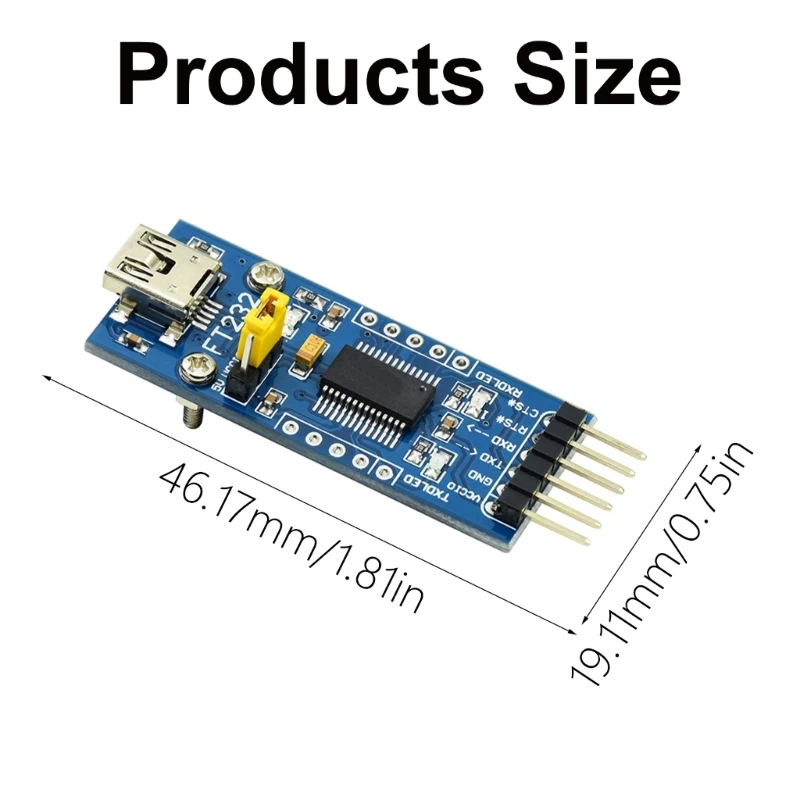 Mehrzweck-USB-Konvertierungsadapter für serielle Kommunikation und Geräteprogrammierung