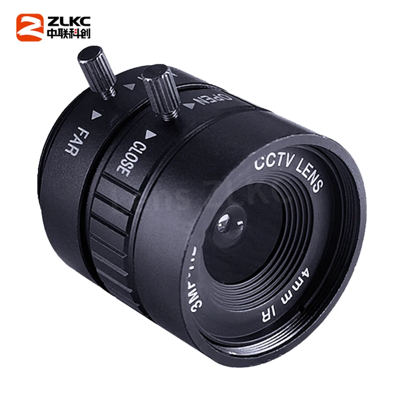 عدسة ZLKC CS ثابتة مثبتة على عدسة صناعية بؤرية يدوية F1.2 قزحية ، FA Megapixel لكاميرا رؤية الماكينة ، 4 عدسة ماكرو ،. 7 بوصة