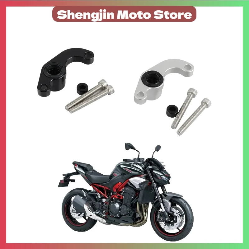カワサキ-z900-rs-z-900-z900rs-コーヒーショップ-ギアレバー-シフター-スタビライザー-ブラケット-2023-2022-2021-2020-2019-に適しています。