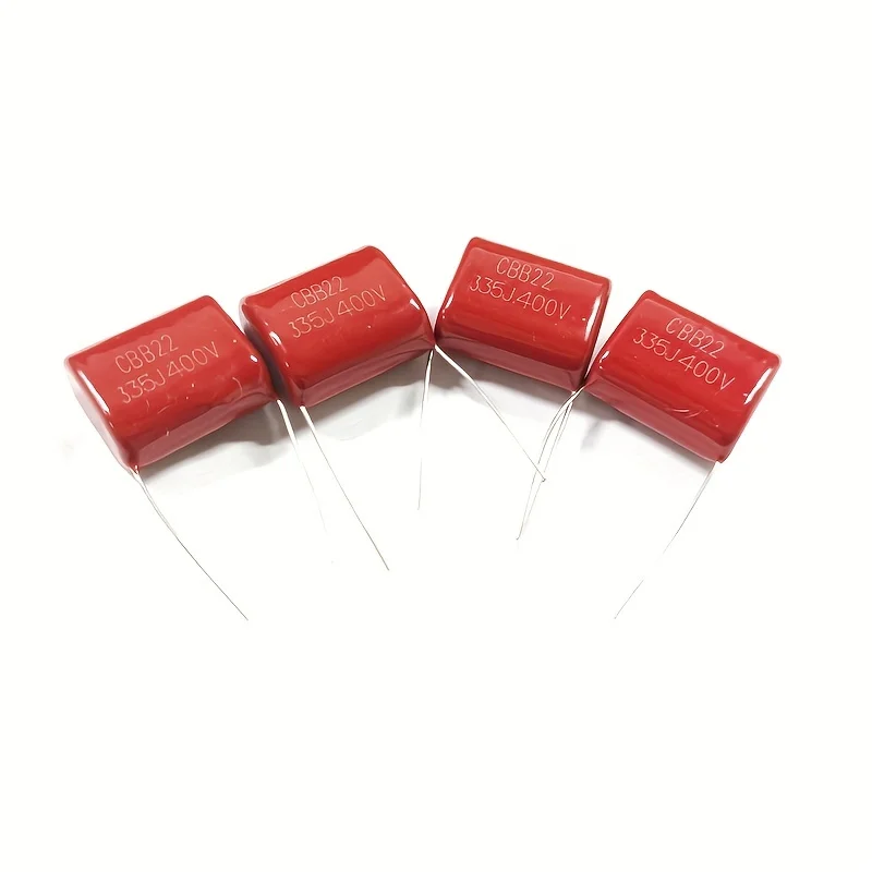 10-50PCS 400V CBB ตัวเก็บประจุ 335J 3.3uF/3300nF P20mm ตัวเก็บประจุฟิล์มโพลีโพรพิลีน