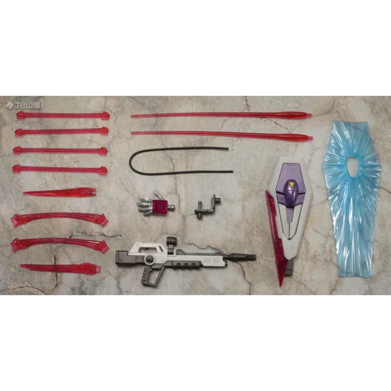 Bandai Original ชุด GUNDAM HGUC INFINITE JUSTICE GUNDAM TypeIICLEAR สีจํากัดหมายเลข 1/144 อะนิเมะประกอบของเล่น