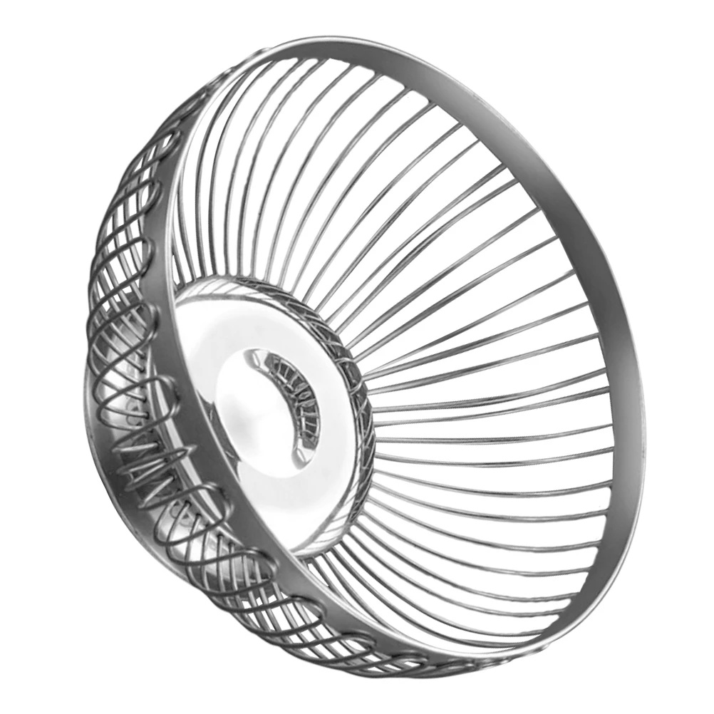 

Creative Stainless Steel Fruit Basket Large Capacity Metal Wire Fruit Bowl for Kitchen Counter Drainage Vegetable Colander