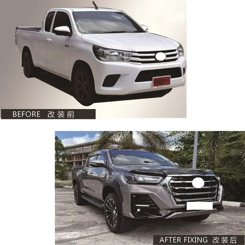 

Factory Sales Front Face Revo Upgrade Hilux LMJ X-Men Style Tail Light Body Kit for Hilux 2016-2019 Acc