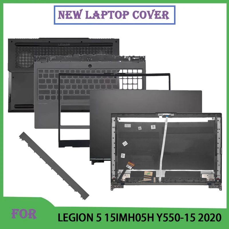 Nuova Copertura Per LEGION 5 15IMH05H 15ARH05H 15ARH05 Y7000 Y550-15 2020 LCD Della Copertura Posteriore Lunetta Anteriore Palmrest Bottom Case Hingec