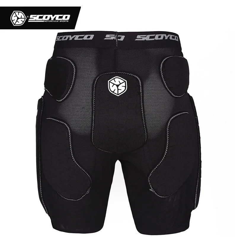 

SCOYCO Motorcycle Armor Shorts MTB Bicycle Breathable Riding Racing Built-In Protective Gear Trousers Motocross Short Pants