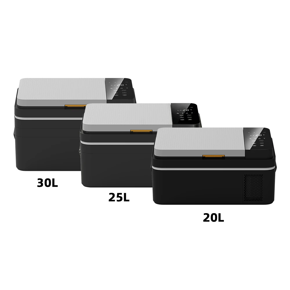 20L/25L/30L Auto Koelkast/Vriezer, Draagbare Compressor Koelbox met APP Besturing 12/24V DC 100-240V AC voor Kamperen, Reizen, Thuisgebruik - afbeelding 2