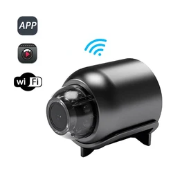 720P HD X5 Mini WiFi Camera Included Sound Detector for Home Office 120 Degrees Micro Baby Monitor