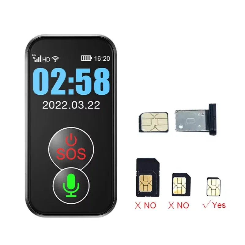 Anti-lost Two Way Communication Tracking Device With Free APP for Elderly Kids Voice Chat Accurate Real Time Tracking Locator