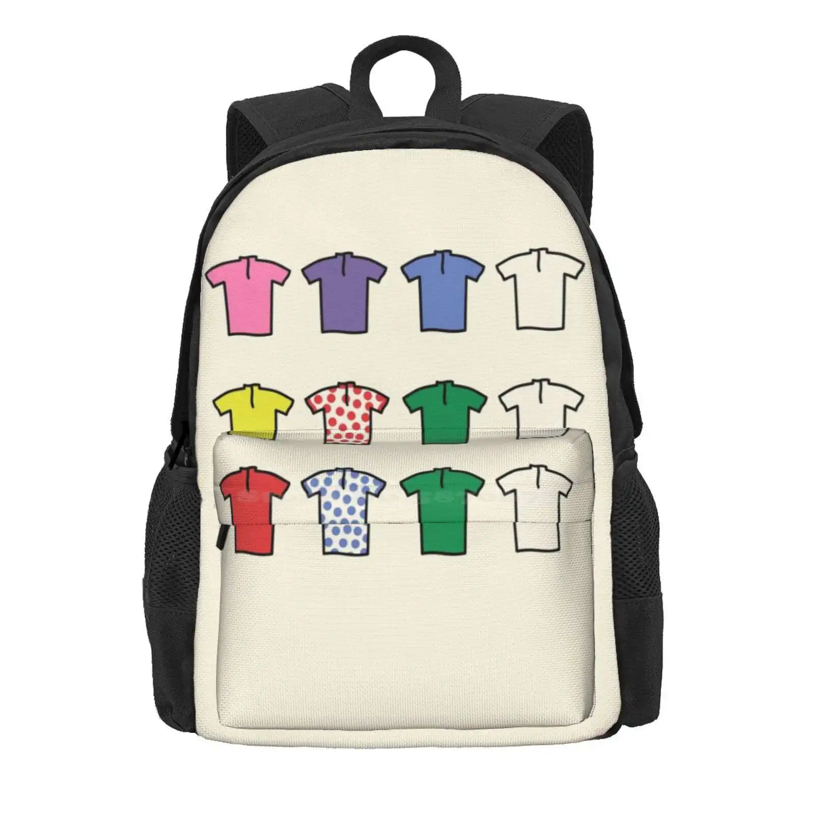 The Grand Tour Jerseys Hot Sale Schoolbag Backpack Fashion Bags La Vuelta A Espa ? A Spain Espana Cycling Yellow Mountains King