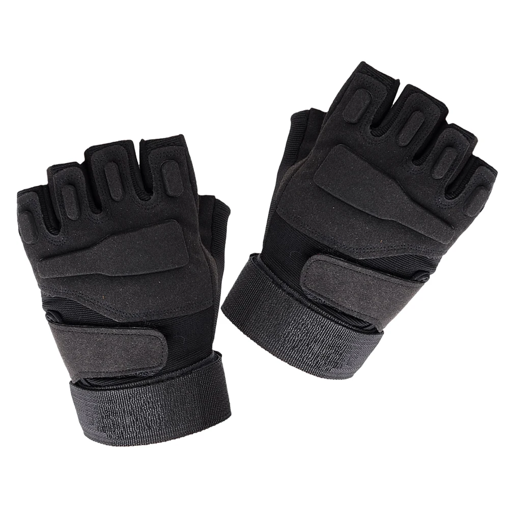 

Half Finger Gloves Outdoor Sports Cycling Gloves Anti-Slip Shockproof Breathable Bike Handwear For Riding Hiking Running Fishing