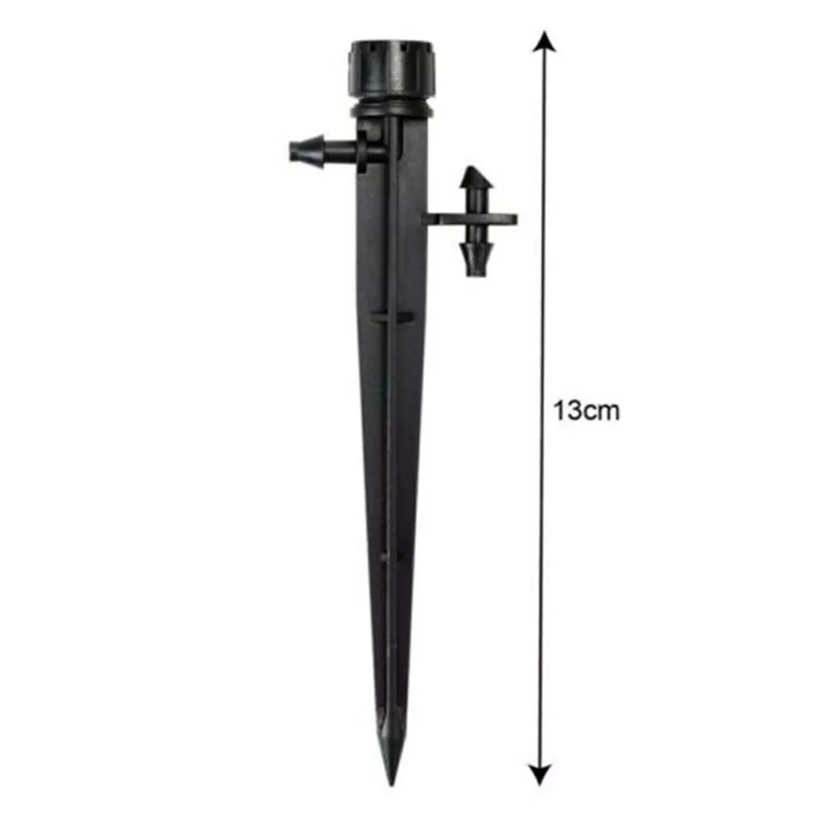 50Pcs 360° Adjustable Spike Dripper Sprinkler Drop Automatic Water Dripper Sprinkler Garden Flower Watering Irrigation Emitter