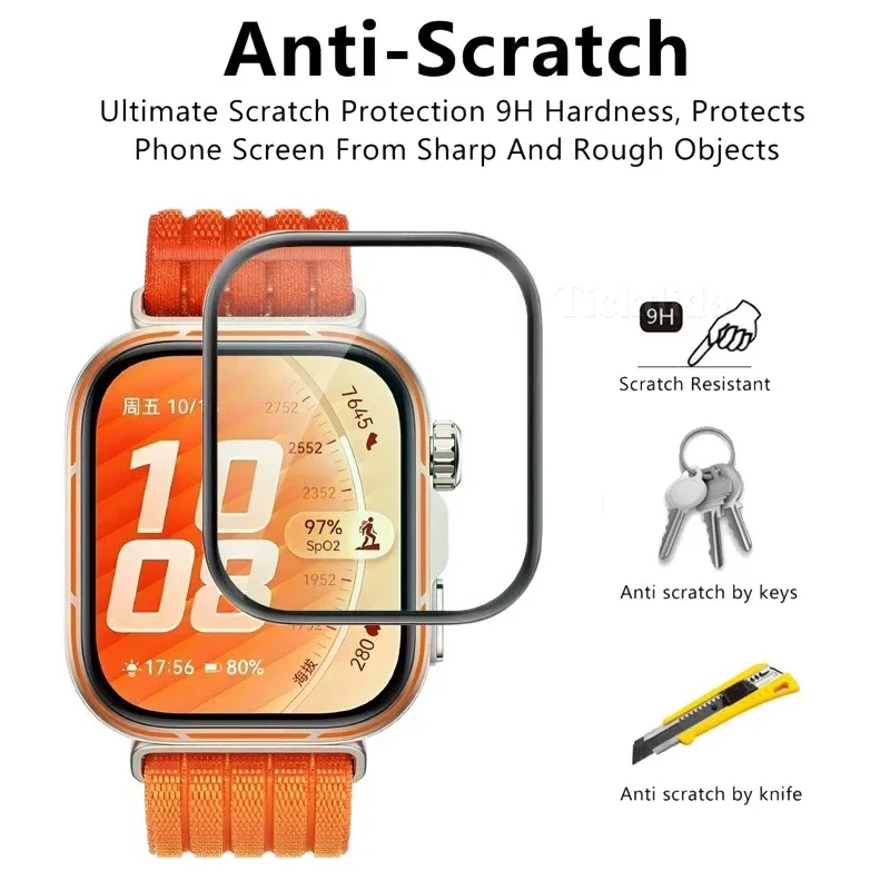 Screen Protector For Huawei Watch Fit 5 5 Pro 3D Curved Screen Protector Ultra-HD Full Coverage Protective Film Accessories