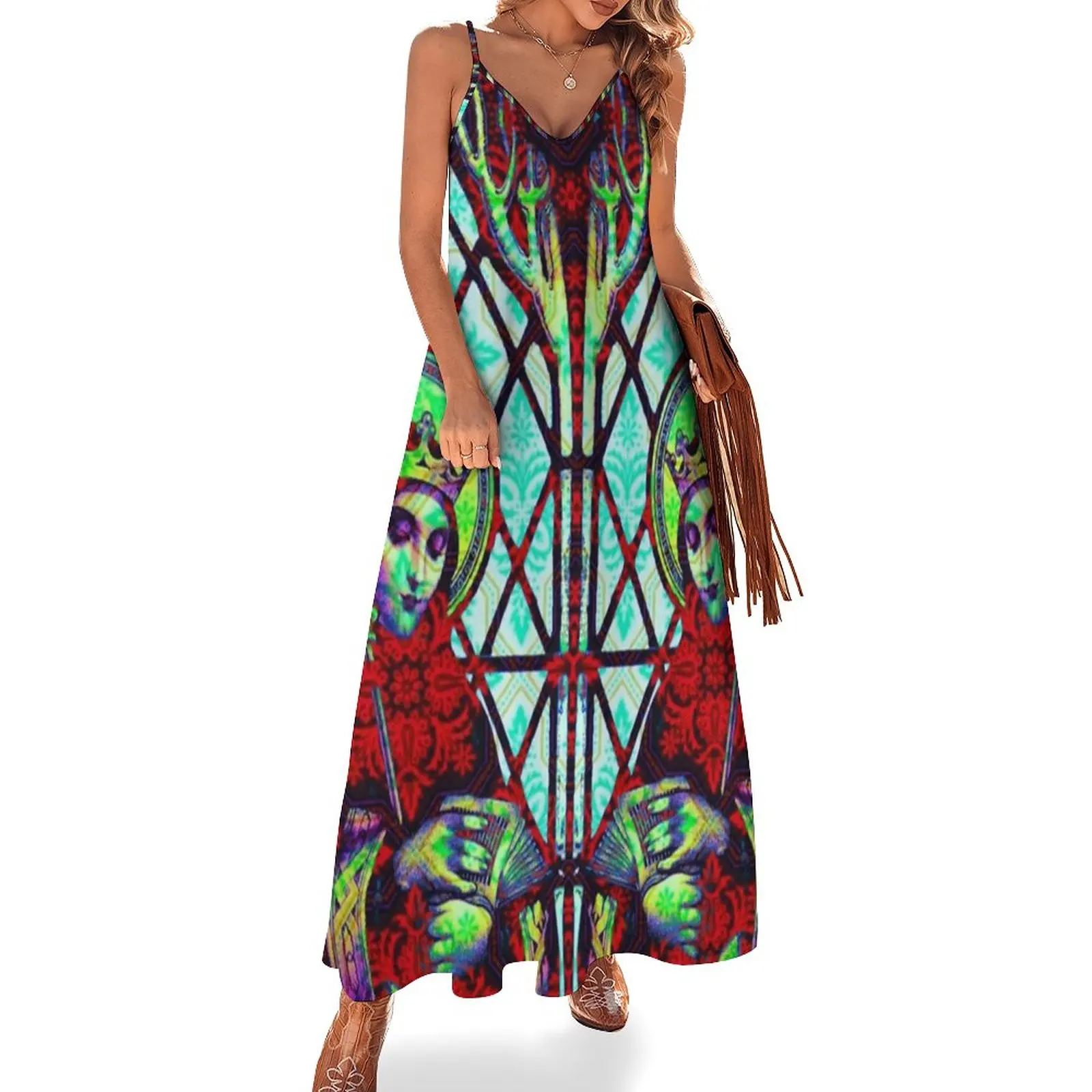 

WEAR IS ART #86 Sleeveless Dress womens dress loose summer dress dress women elegant luxury