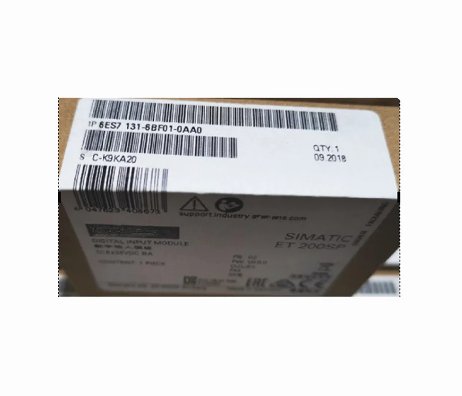 

New original spot 6ES7131-6BF01-0AA0 6ES7 131-6BFO1-OAAO ET200S digital input module, one year warranty