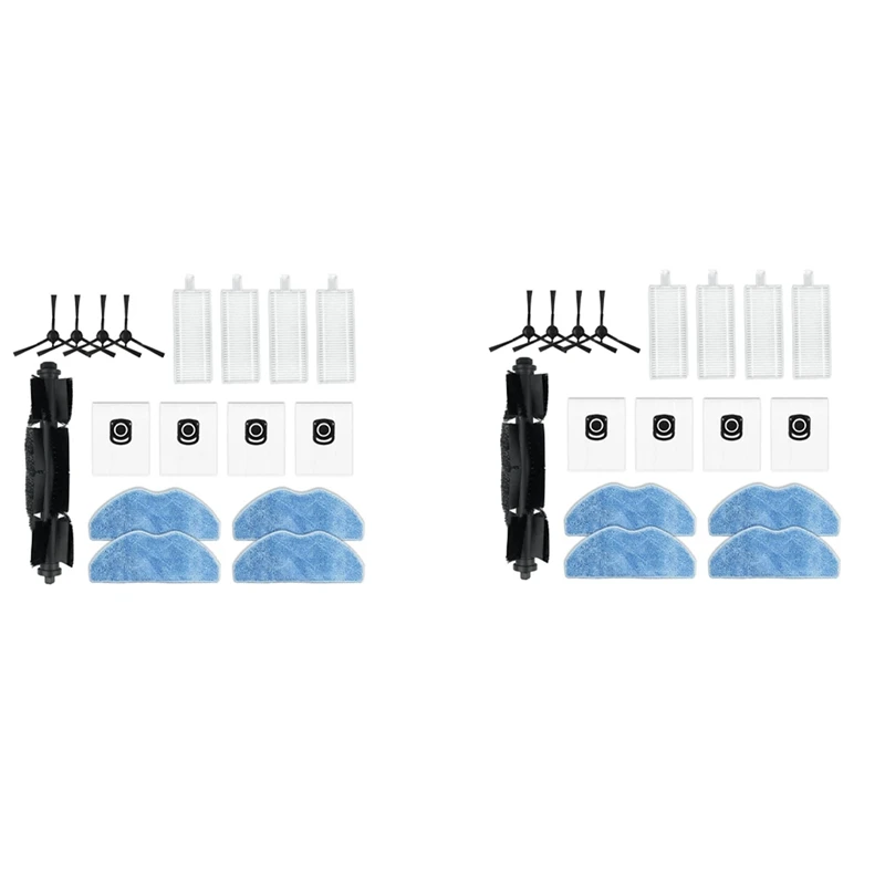 

A78U-2Set For Rowenta Tefal X-Plorer Serie 75 S+ RG8597W Robot Vacuum Hepa Filter Mop Wipe Dust Bag Spare Parts Accessories