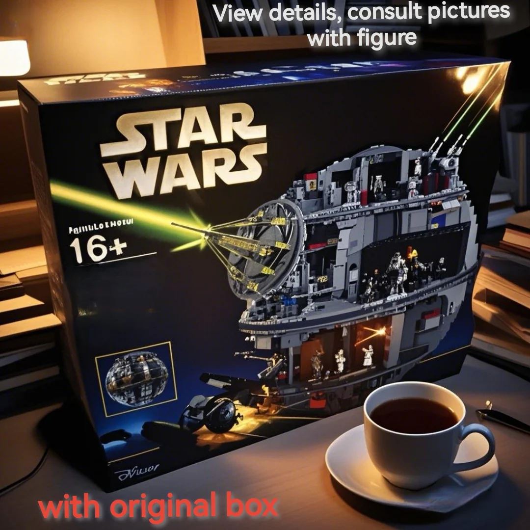 

С оригинальной коробкой, 4126 шт., Звезда смерти, отличные идеальные строительные блоки, кирпичи, модель, совместимая 75159, игрушки на день рождения, подарки 05063