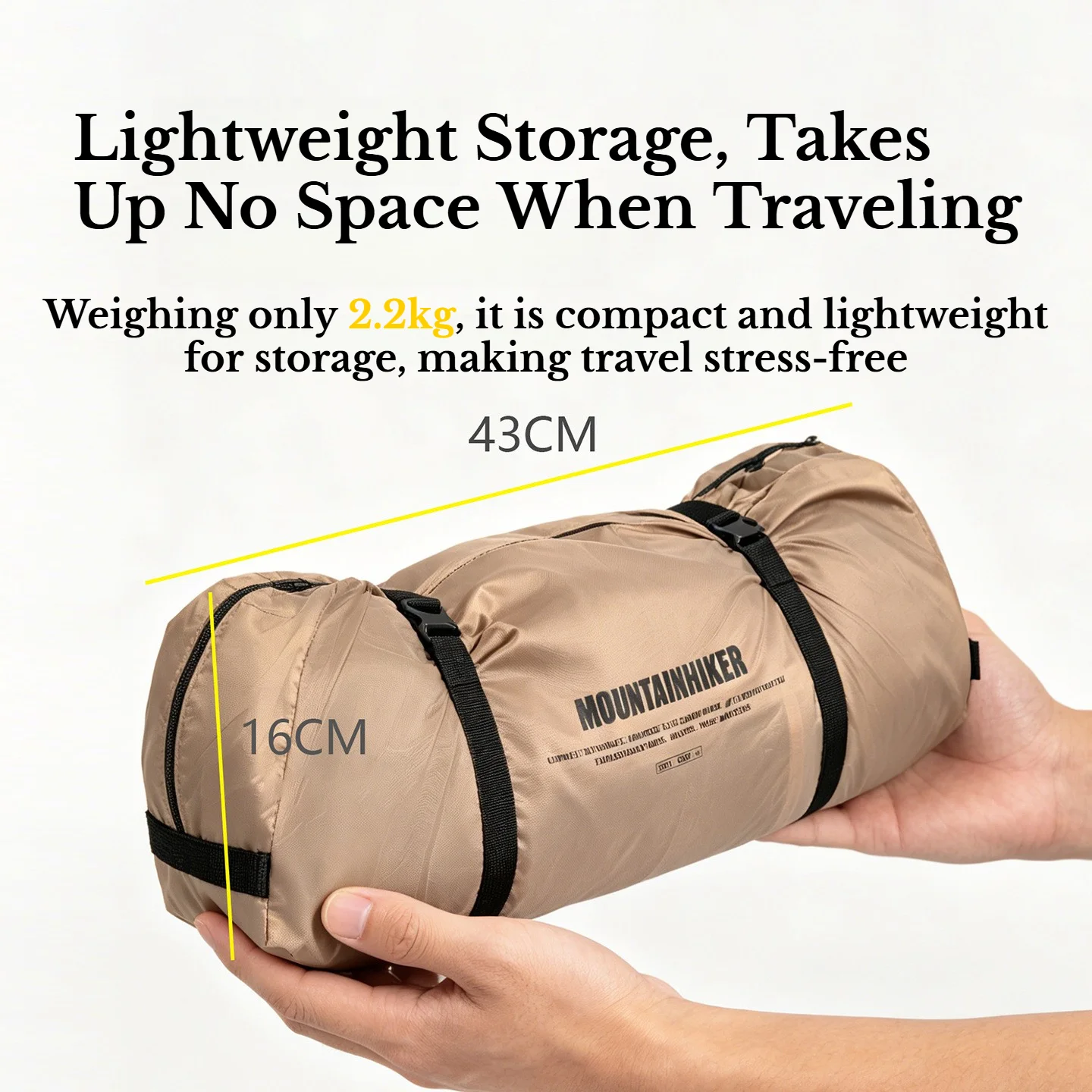 Ultralight Independent Inner Mesh Field Tent & All-Weather Outer Rainfly System 5