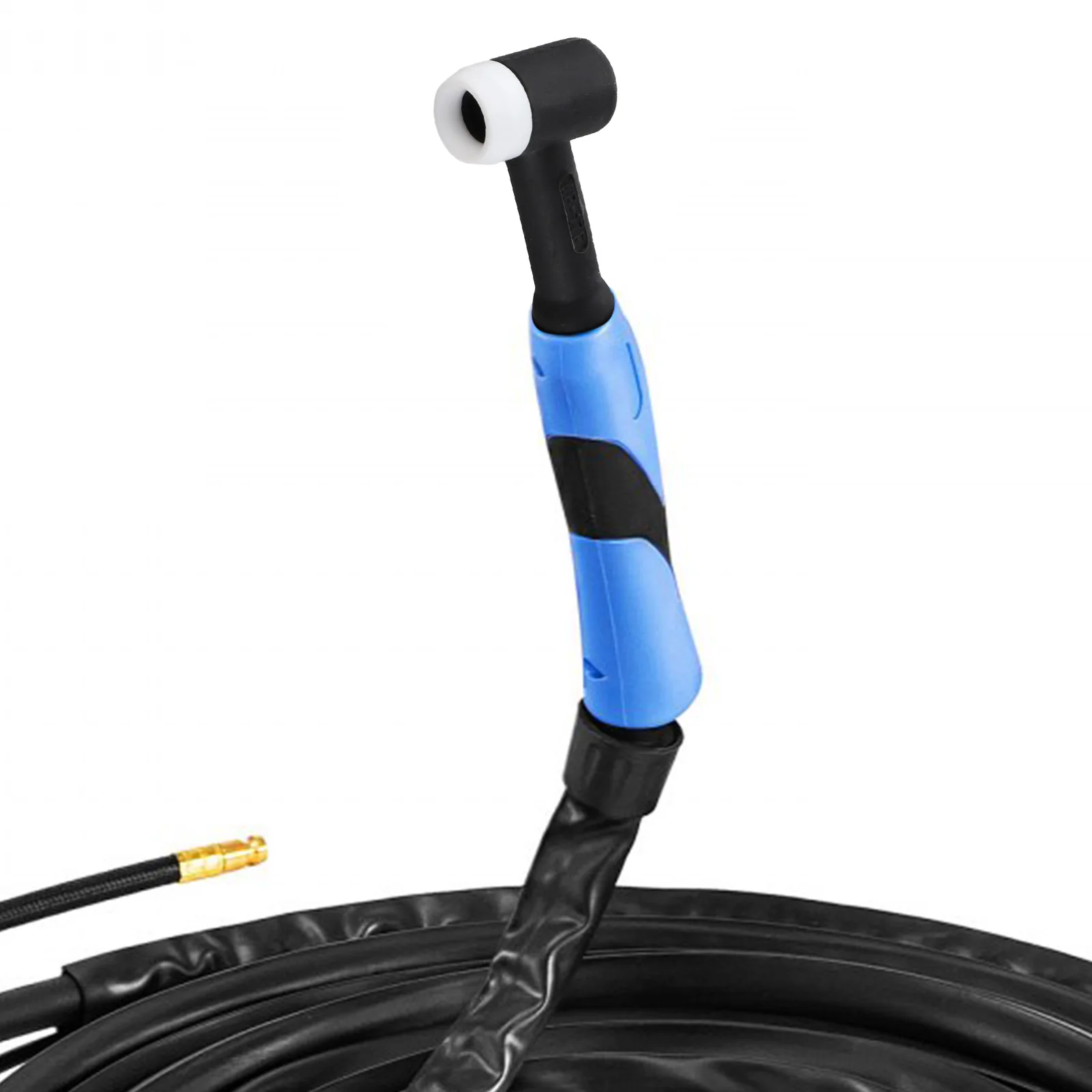 

Корпус с гибкой головкой Сварочная горелка TIG 120 мм Гибкая длина горелки 120 мм Номинальный ток 150 А Сварка для профессионалов