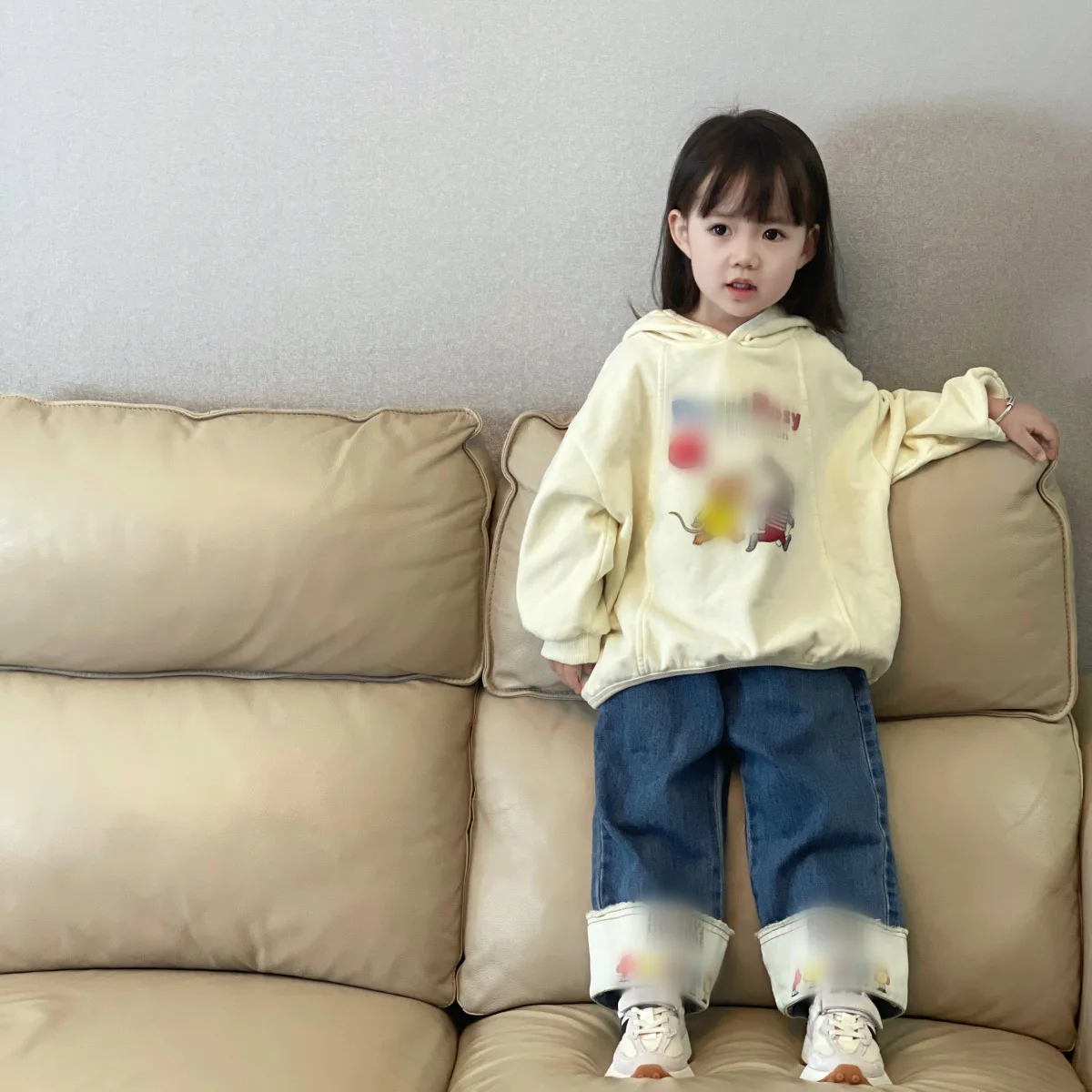 Girl Mouse Brother Rabbit Sister Hooded Sweater 2024 Spring Autumn New Boys And Babies Korean Edition Fun