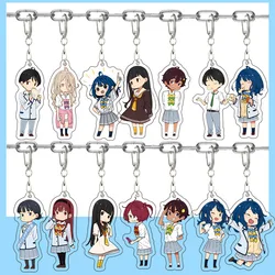 Makeine Too Many Losing Heroines Anime Acrylic Friends Gift Girl Pendant Jewelry Creative Keychain Fashion Key Ring Bag Charms