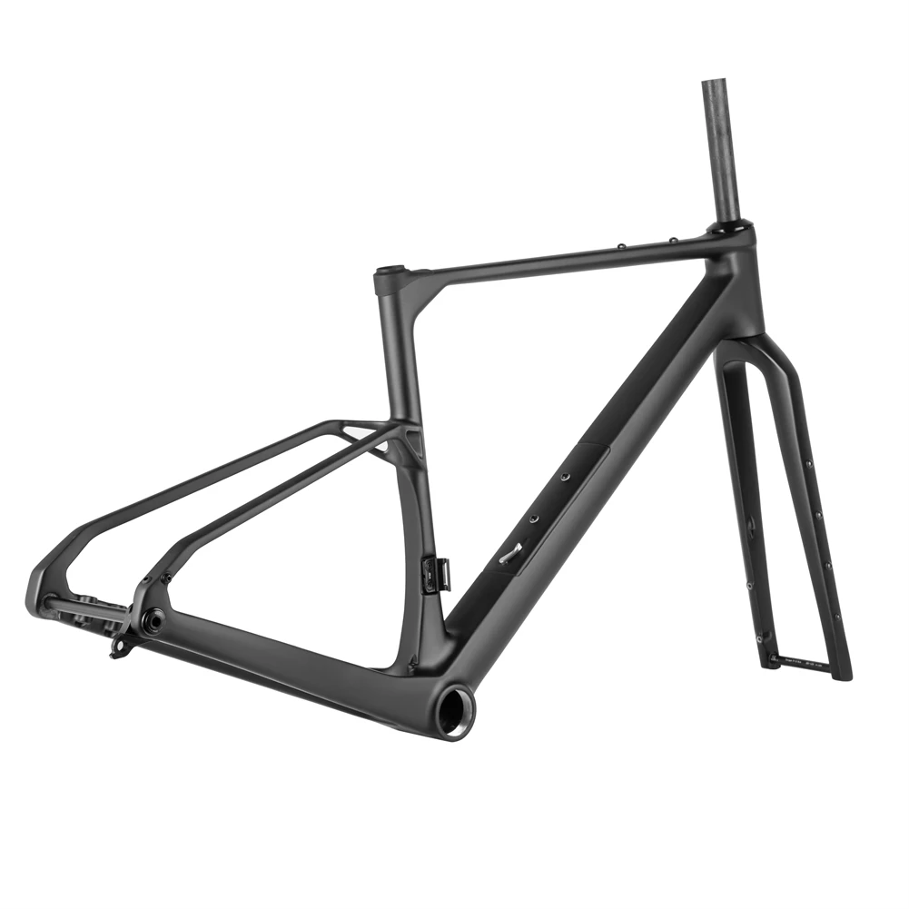 AliExpress Spcycle G026 Full Internal Cable Carbon Gravel Bike Frame 2026 New Down Tube Storage Box UDH Hanger Gravel Bicycle Frameset
