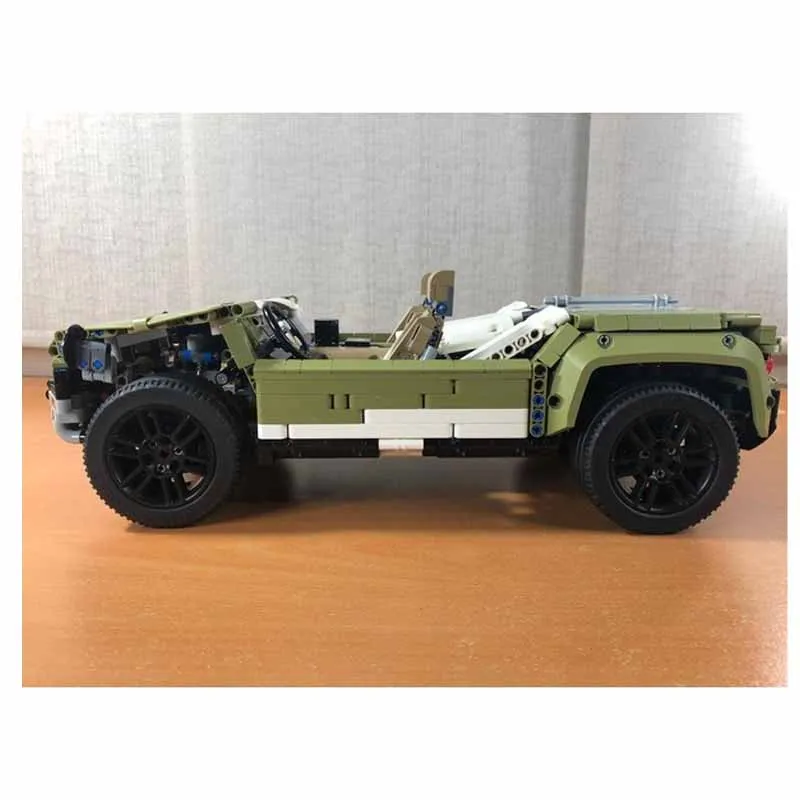42110 Type C Off-road Racing Car Compatible with MOC-81690, 1875 Pieces Building Block Toy Model DIY Children's Gift view 2