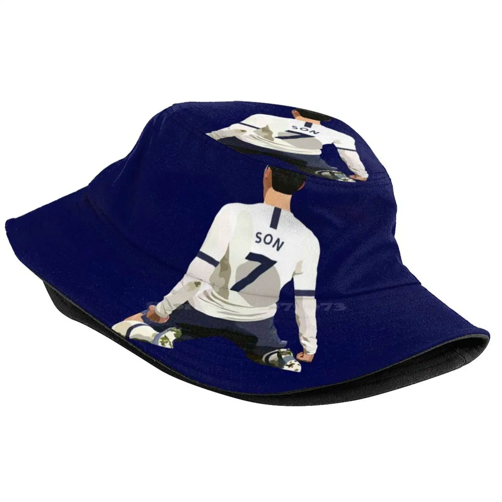 Son Heung-Min Sun Cap Fisherman Hat Bucket Hats Son Heung Min Captain England Spurs Football Soccer English Premier League