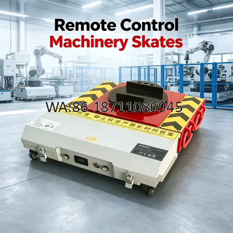 Load Moving Skates Strong Ground Adaptability for Hardened Ground Surface Material Handling