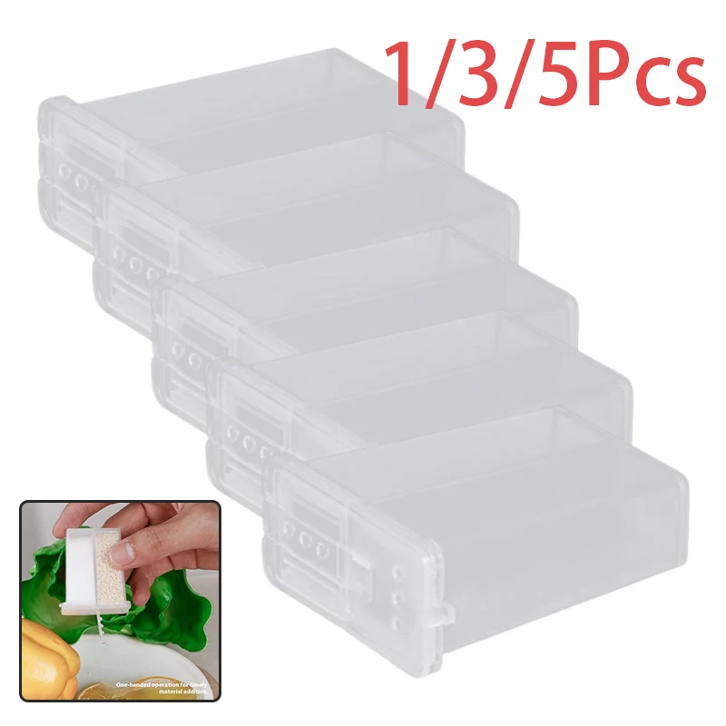 Coctelera de condimentos para acampada 2 en 1, tarro de especias multiusos con tapa, 2 compartimentos para barbacoa al aire libre, caja de almacenamiento de sal y pimienta