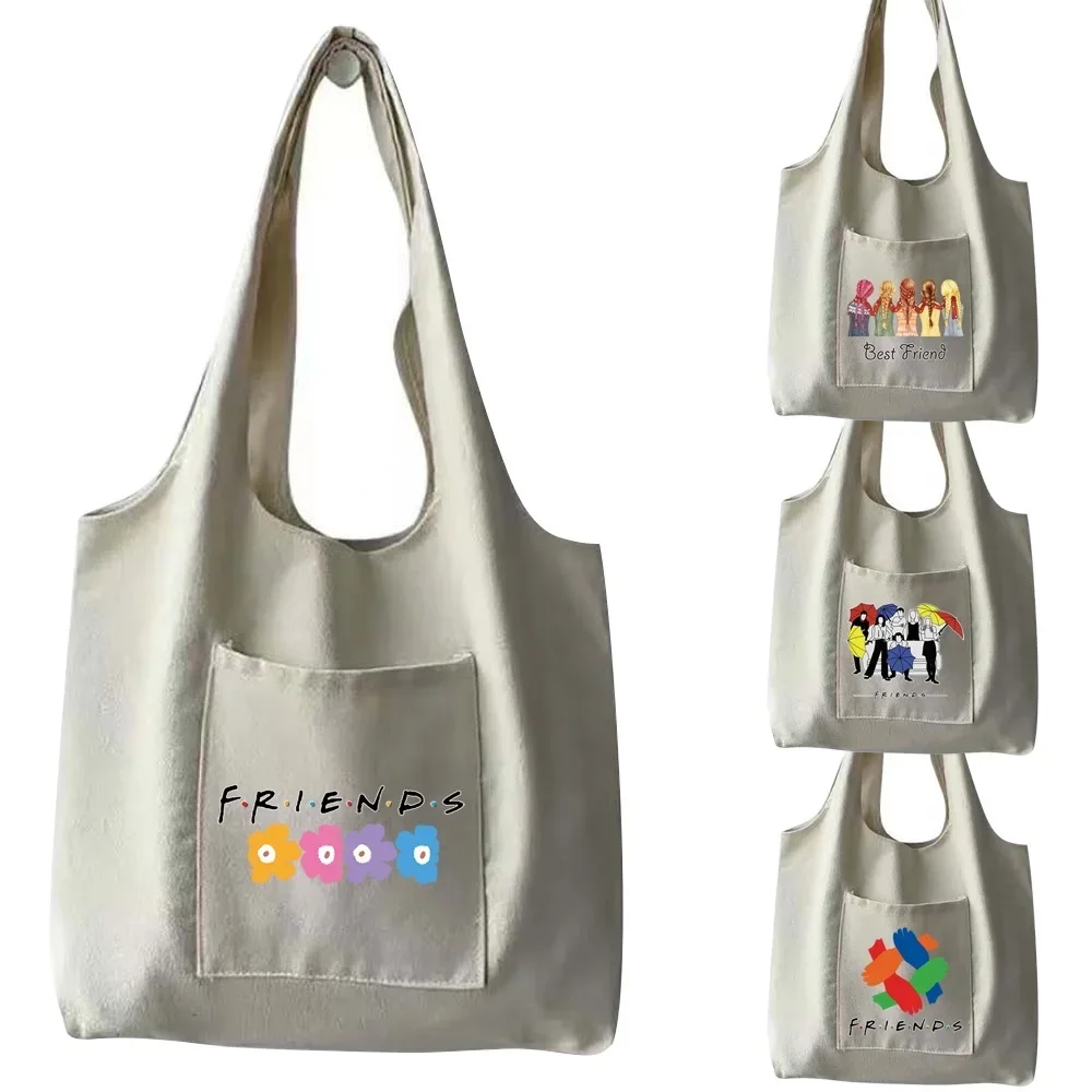 

Handbag Shopping Bag Female Bag Travel Large-capacity Tote Bag Messenger Bags Cute Girl Printing Washable Storage Carry Bags