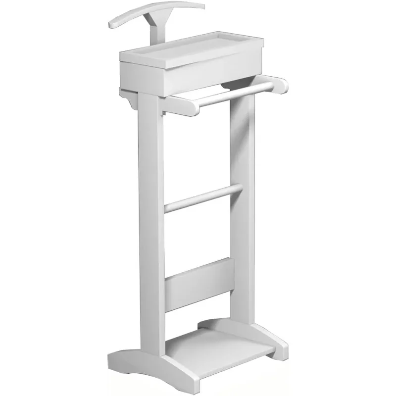 [أفضل بائع، اشترِ الآن! ]حامل فاليه للملابس مع درج وقضيب بنطلون، وحزام تخزين للرجال والنساء