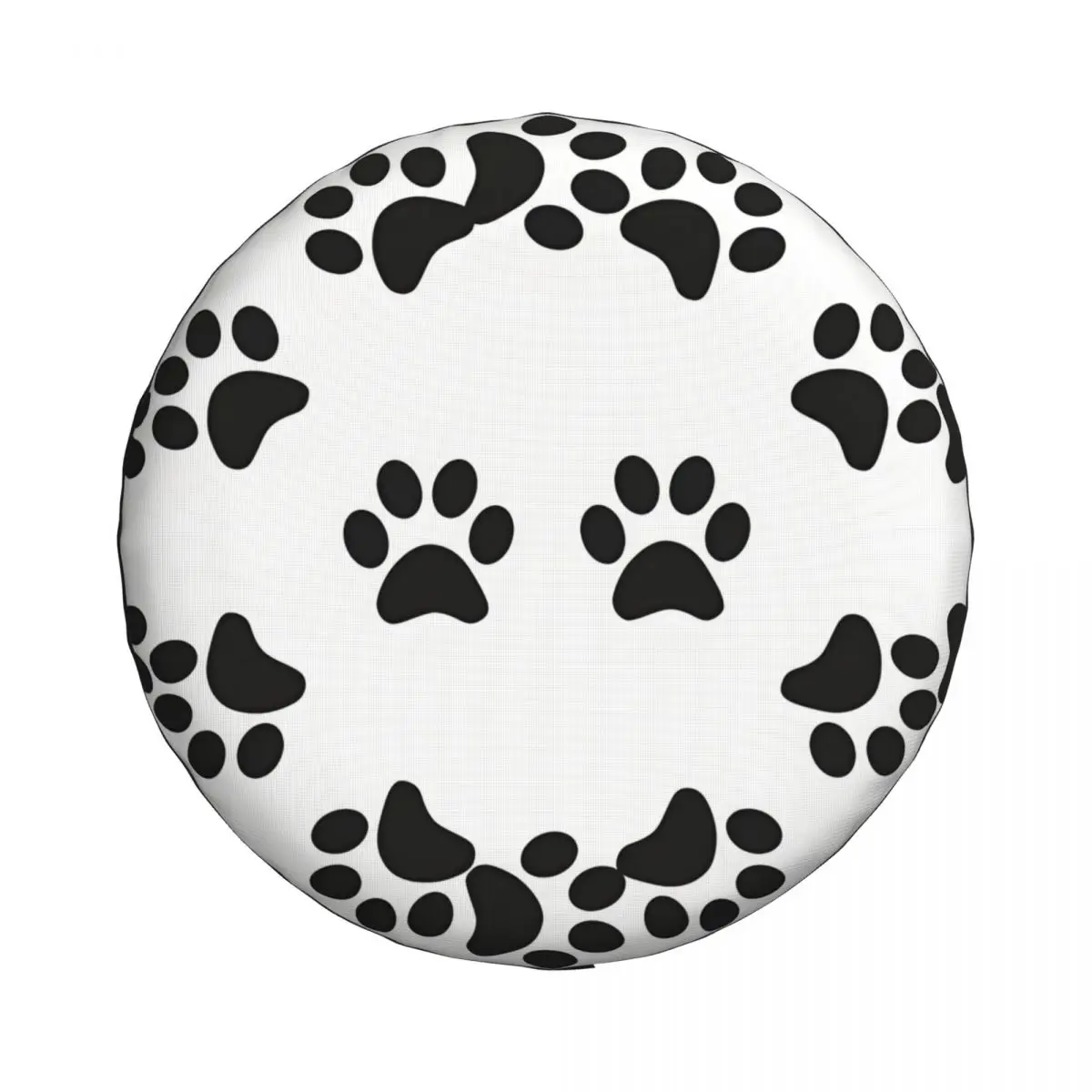 Cat Dog Footprints Paw 3 Spare Tire Cover for Jeep Honda SUV RV Car Wheel Protectors Accessories 14