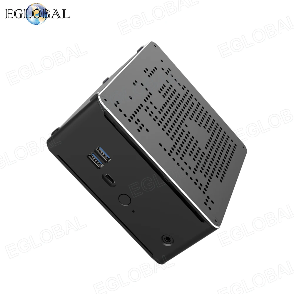 Eglobal gaming mini pc intel xeon E-2286M 32g ram 2tb nvme ssd windows11 desktop computer gaming hdmi 2,0 typ-c dp 2 rj45 lan pc