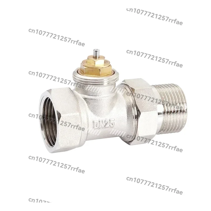 

Sistema HVAC sin cabezal temperatura constante, válvula radiador directa latón DN15 DN20 DN25 DN32, válvula de control